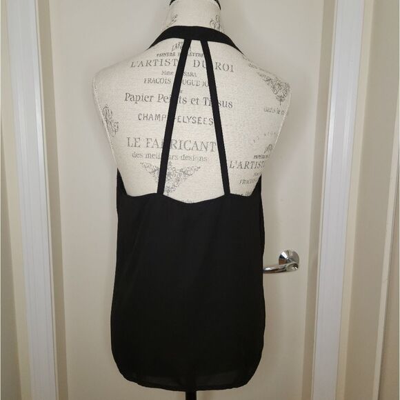 Rachael & Chloe Black Sleeveless Blouse - Picture 4 of 9
